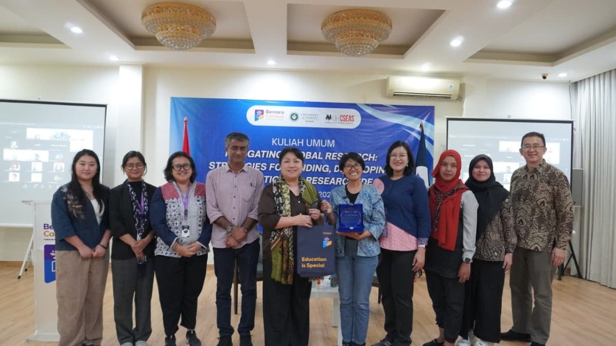 Bentara Campus Gelar Kuliah Umum Internasional tentang Strategi Mengembangkan Ide Riset Global