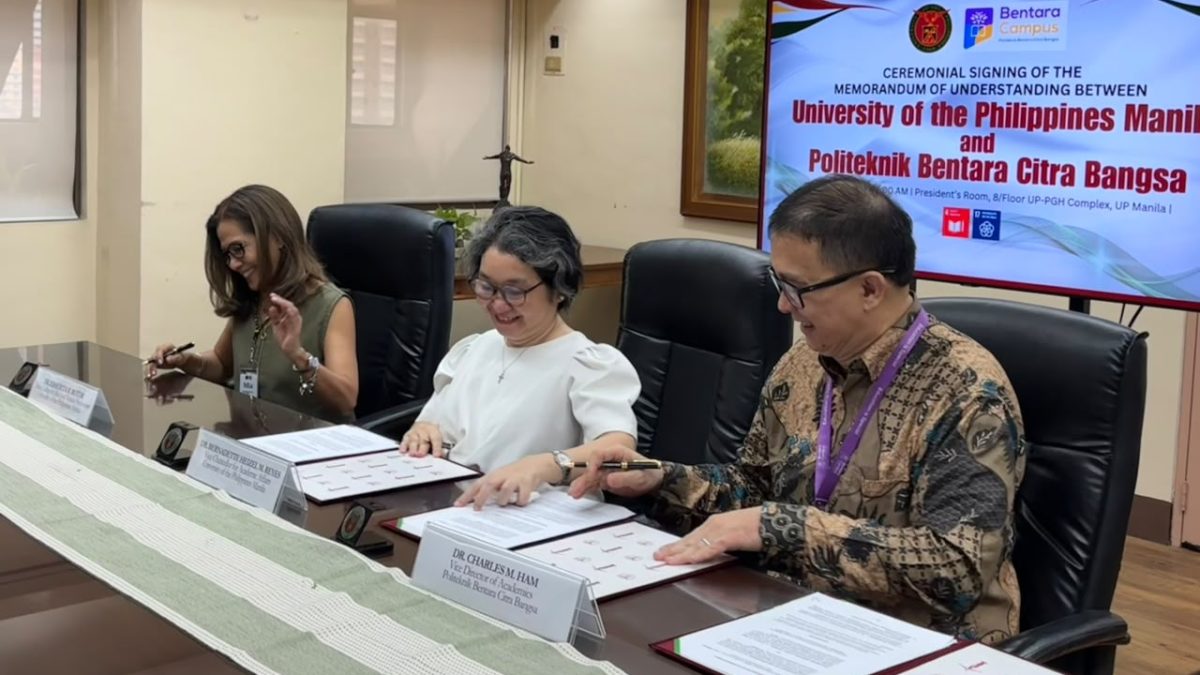 Bentara Campus Perkuat Kolaborasi Global melalui Penandatanganan MoU dengan University of the Philippines Manila