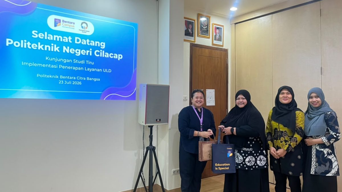 Politeknik Negeri Cilacap Lakukan Studi Tiru di Politeknik Bentara Citra Bangsa untuk Pengembangan Pendidikan Inklusif